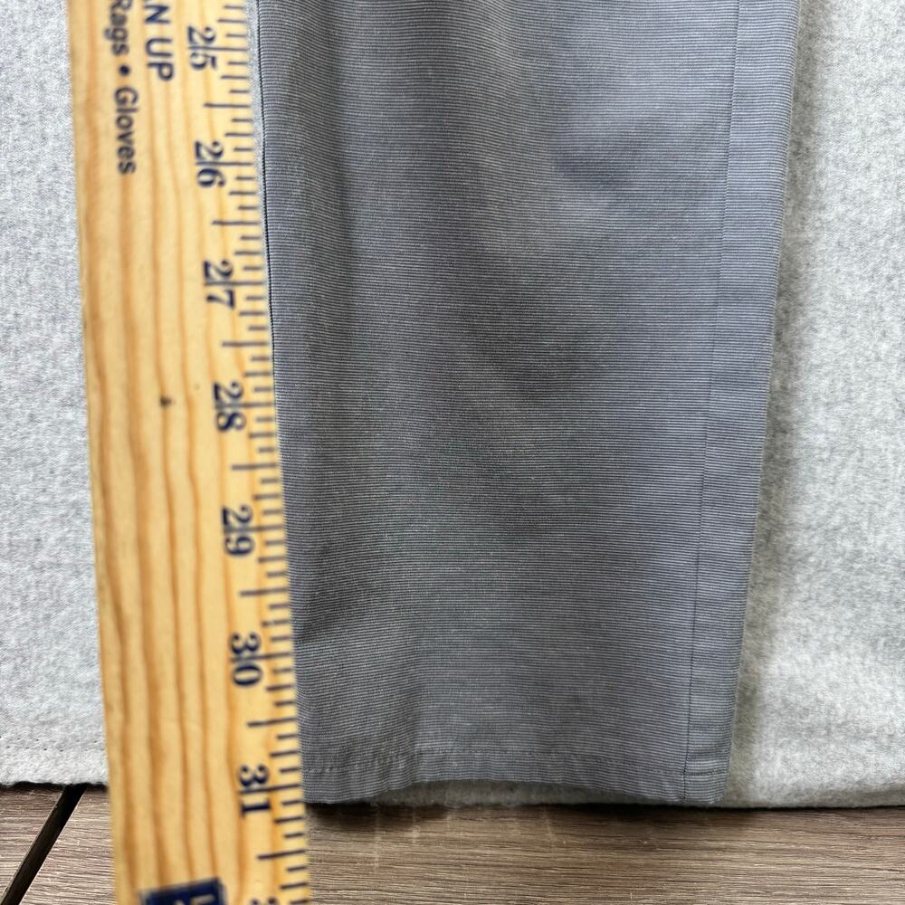 Travis Mathew Golf Pants Gray Open to Close Tech Chino Tapered Mens 35 31 - Picture 9 of 14